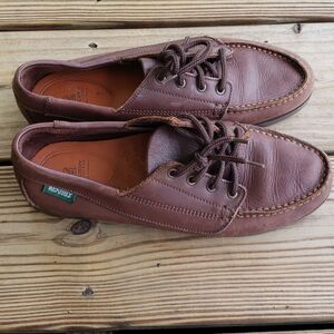 Sperry women's leather topsiders shoes, size 5.5N